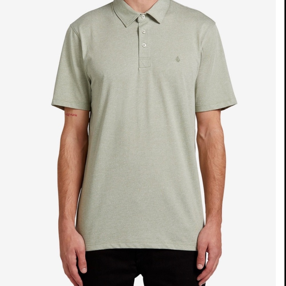 Volcom men’s cotton knit polo